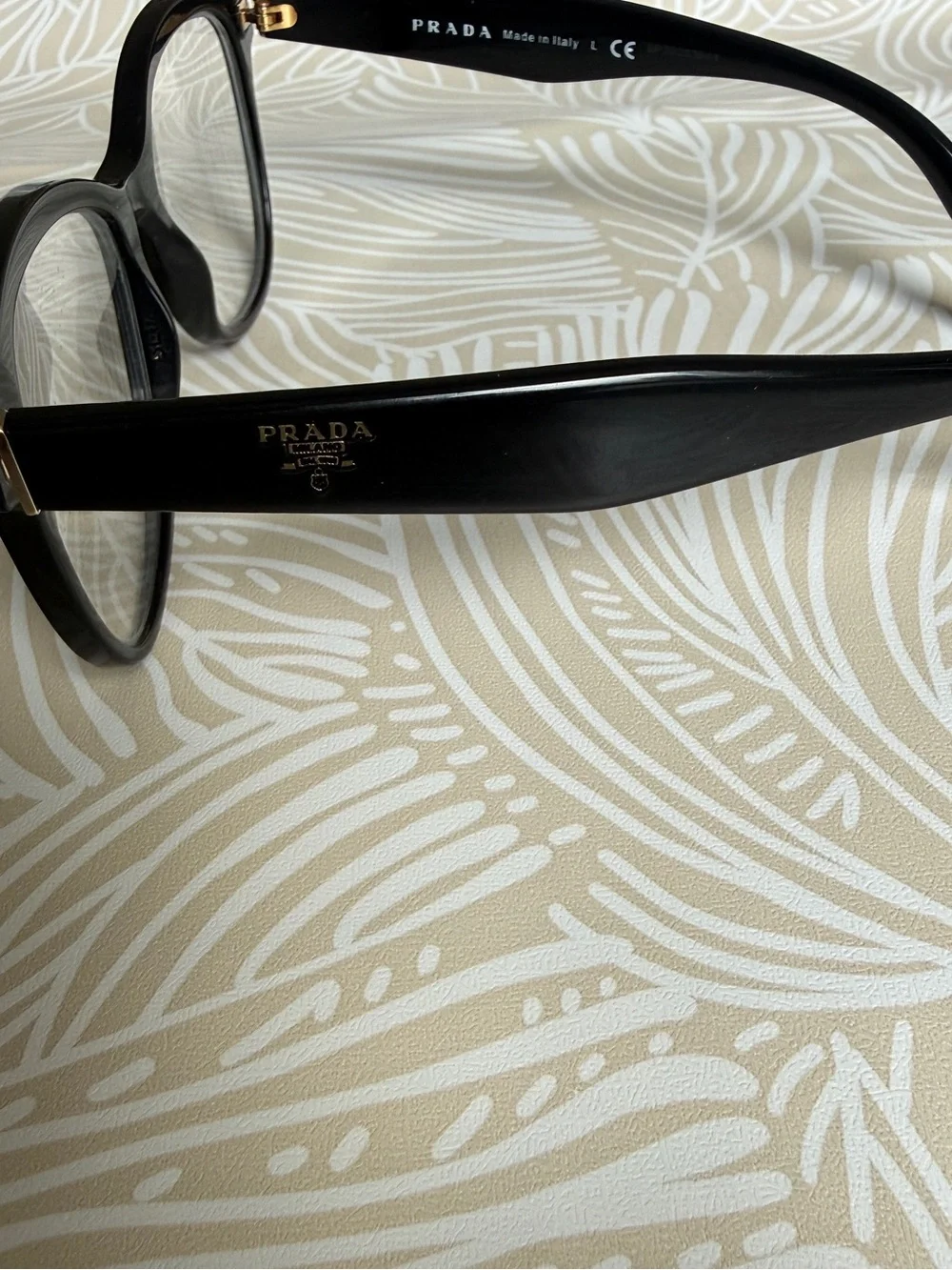Prada Black Cat Eye Eyeglass Frames w/ Case